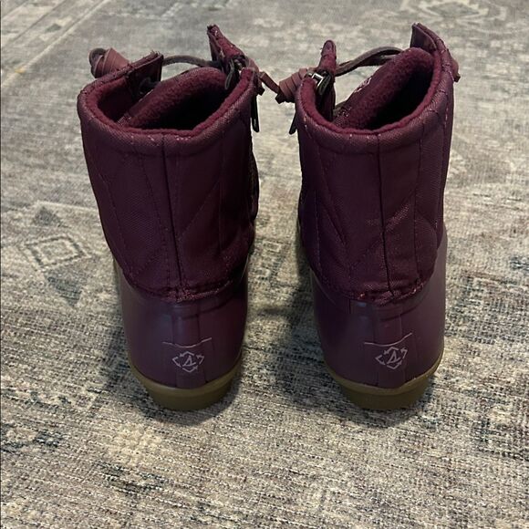 Sperry Purple Waterproof Boots - Picture 3 of 6